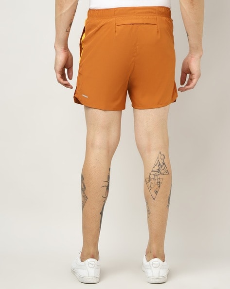 Men orange cheap nike shorts