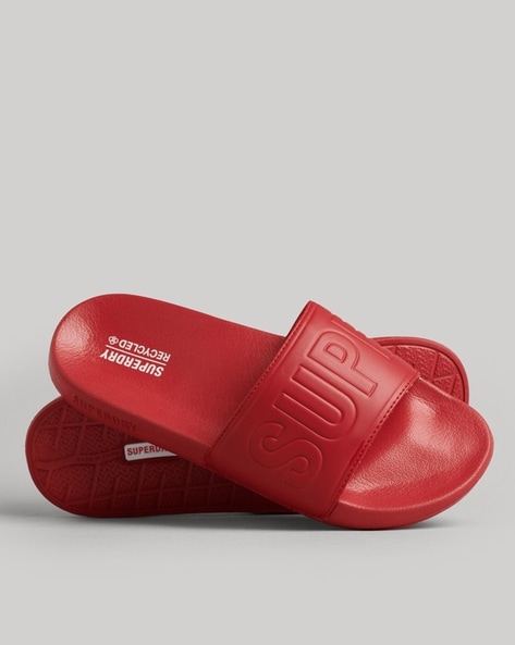 Ajio discount superdry slides