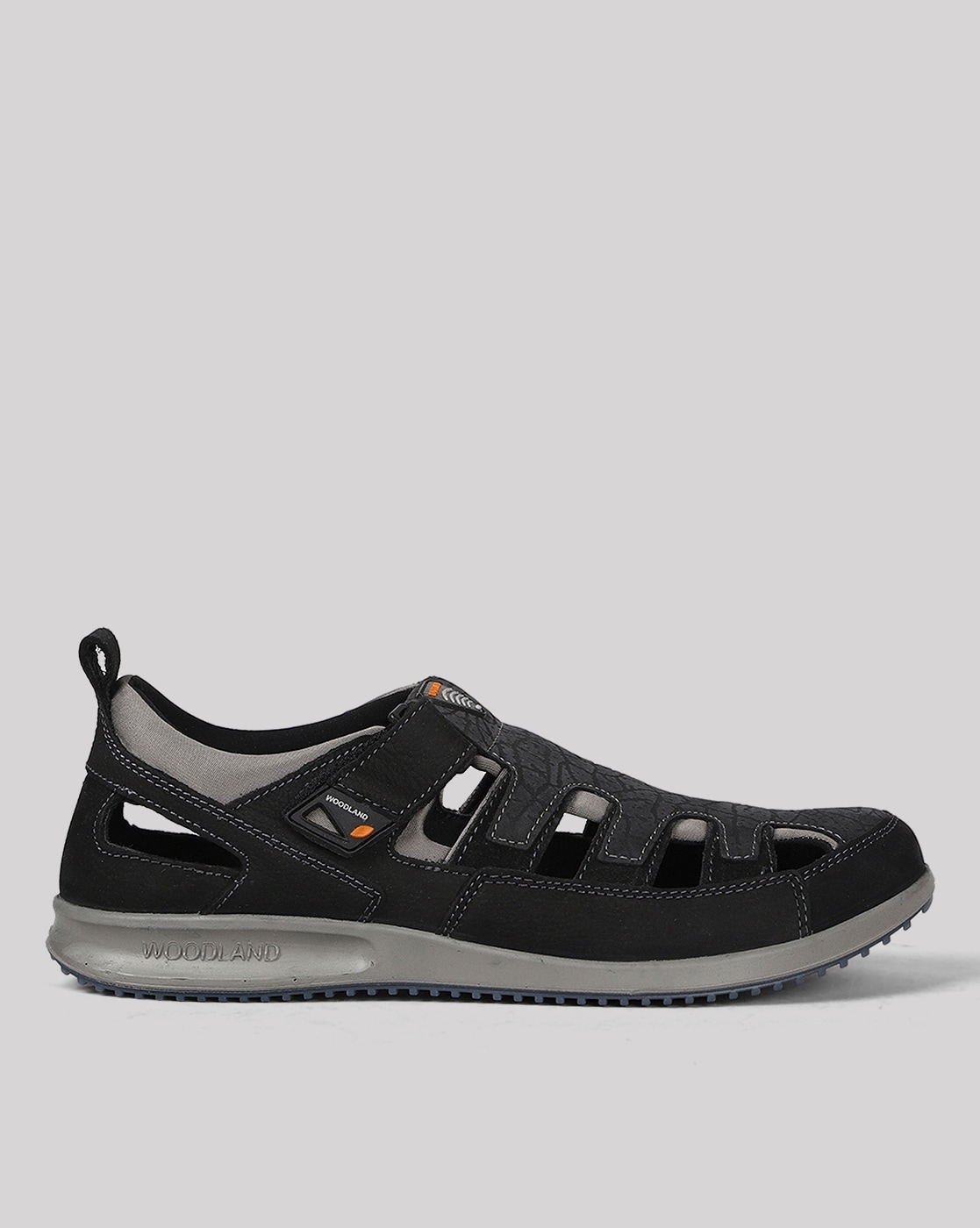 Buy Woodland Grey Floater Sandals For Men Online At Tata CLiQ