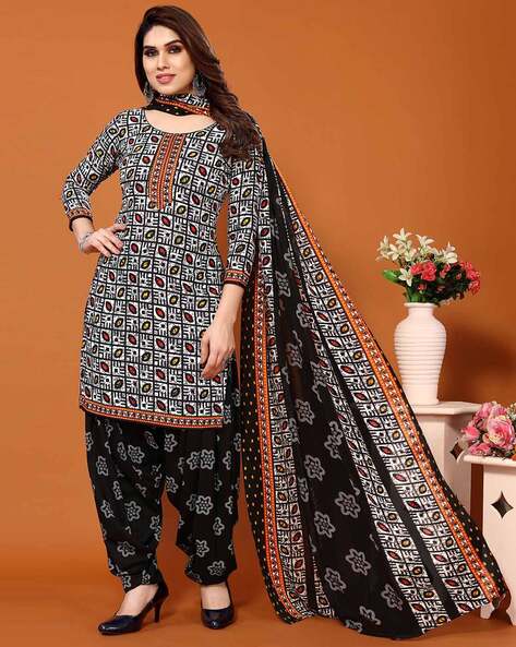 Unstitched cotton churidar material online outlet shopping