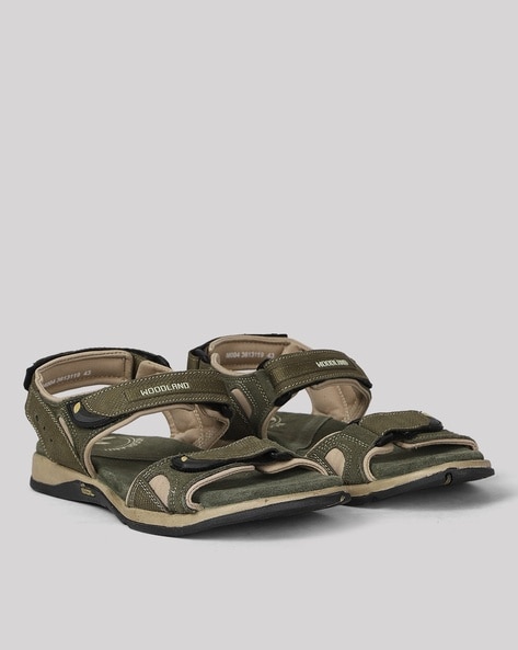 Woodland Men's Olive Green Leather Sandal (GD 1033111Y15) : Amazon.in:  Fashion