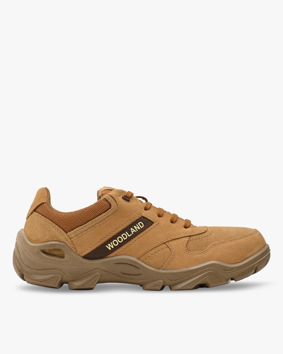Buy Woodland Men Tan Brown Nubuck Leather Sneakers - Casual Shoes for Men  8450653 | Myntra