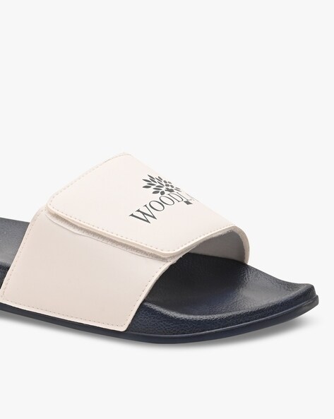 Mens sliders 2024 with velcro fastening