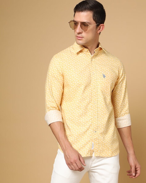 Us polo assn printed shirts sale