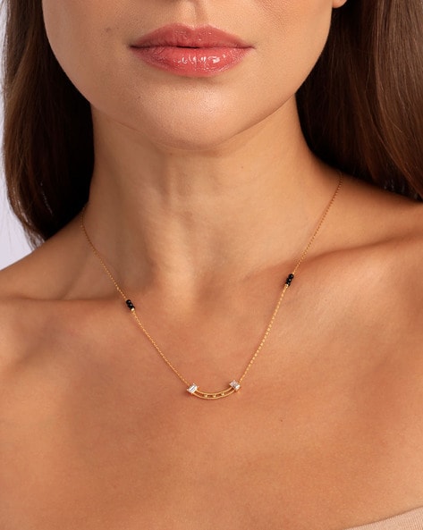 Malabar Gold and Diamonds 18k (750) Rose Gold Necklace for Women –  SaumyasStore