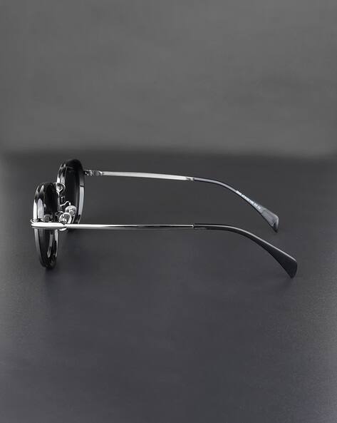 Men UV-Protected Round Sunglasses-3040MG3982