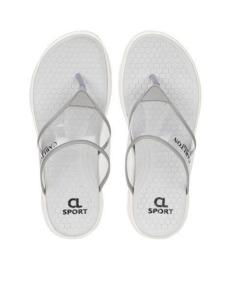 Gray flip 2025 flops womens