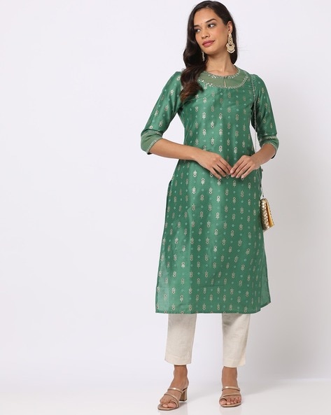 Buy Navy Kurtis & Tunics for Women by AVAASA MIX N' MATCH Online | Ajio.com