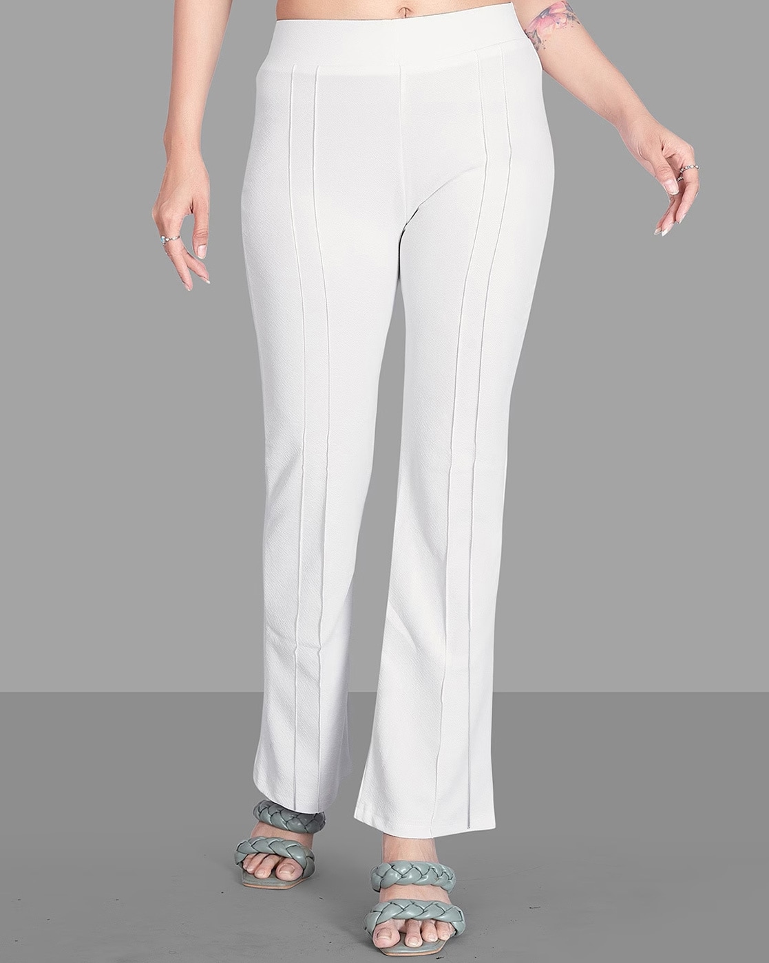 Women's Pants Casual Solid Pocket Long Length Fashion Loose - Temu