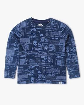 lee cooper Graphic Print Crew-Neck T-shirt-picture-23