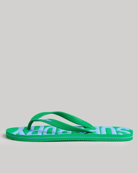 Buy Green Flip Flop & Slippers for Men by SUPERDRY Online