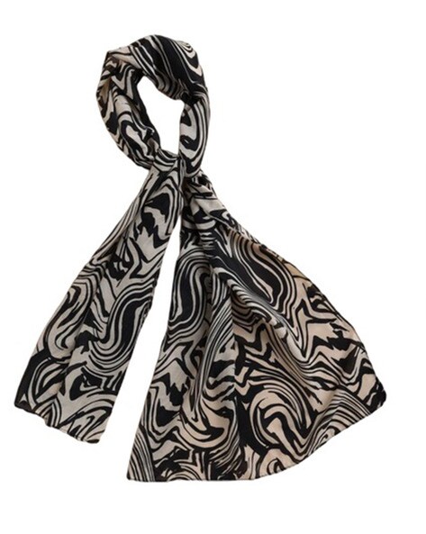 Women Printed Stole with Rolled Edge Price in India