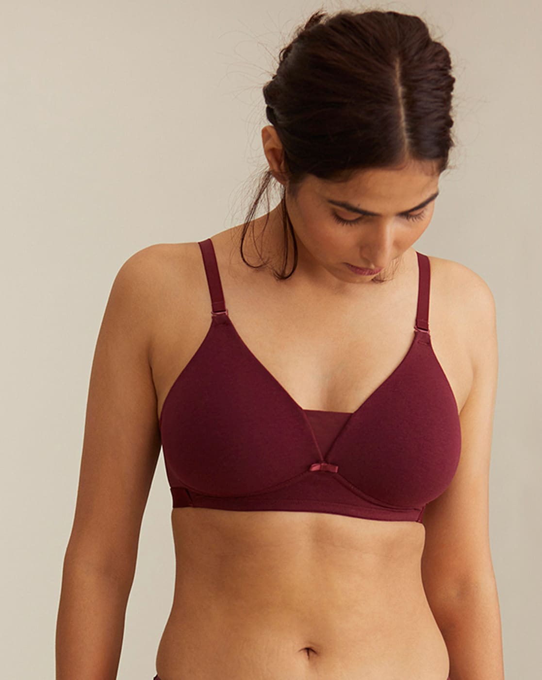 Buy Body tonic Women Sports Non Padded Bra (Maroon) Online at Best Prices  in India - JioMart.