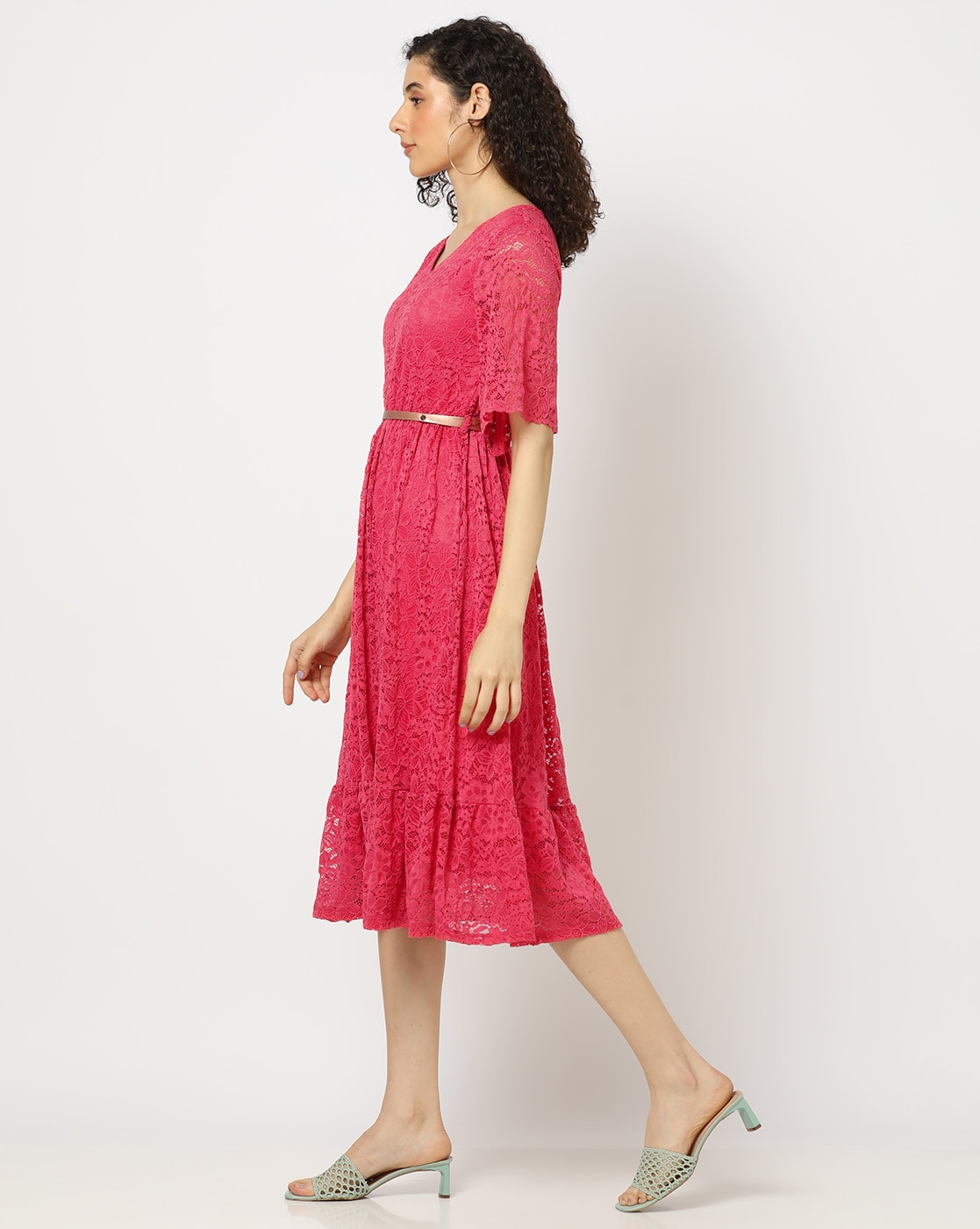 Buy Maroon Dresses for Women by Fig Online | Ajio.com