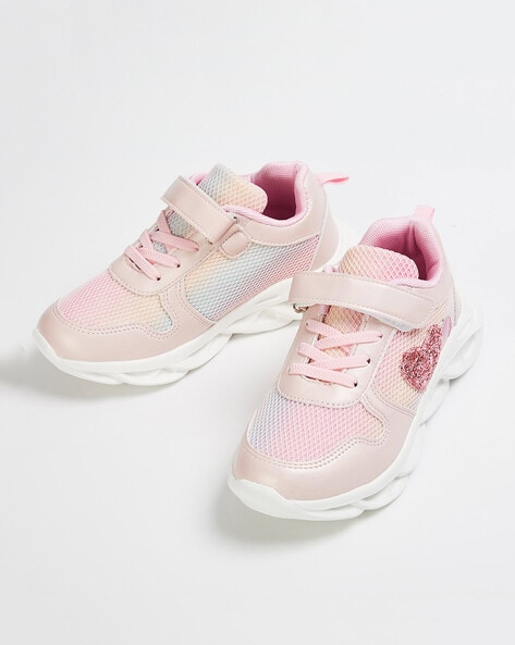 Buy Pink Casual Shoes for Girls by FAME FOREVER BY LIFESTYLE Online