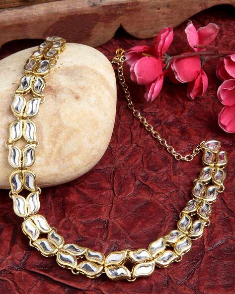 Buy Gold Hair Accessories for Women by Karatcart Online