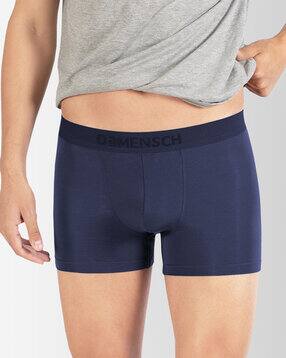 Textured Trunk with Elasticated Waistband