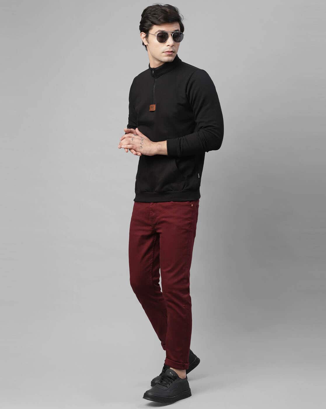 Buy Black Sweatshirt & Hoodies for Men by RIGO Online | Ajio.com