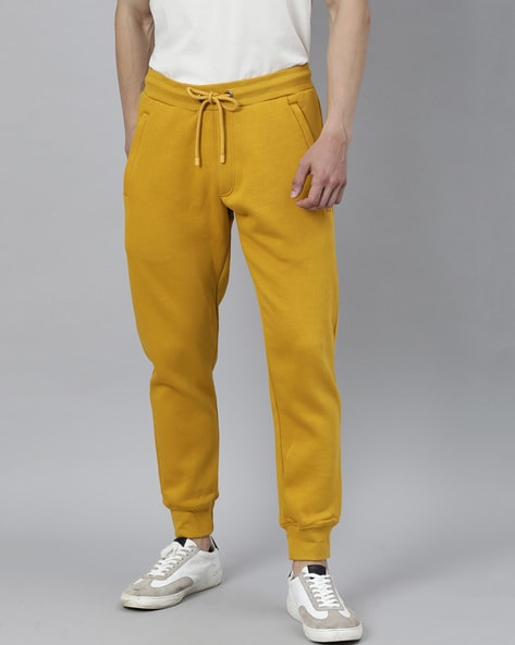 Gold hot sale joggers mens