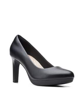 Solid Slip-Ons Heels-image-36