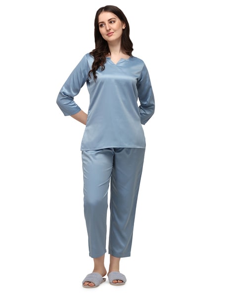 Satin Lounge Pants - Buy Satin Lounge Pants online in India