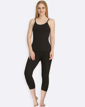 kanvin Knitted Scoop-Neck Thermal Set-picture-41