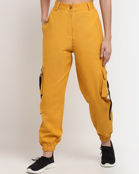 Shop Belted Cargo Pants for Women from latest collection at Forever 21   332181