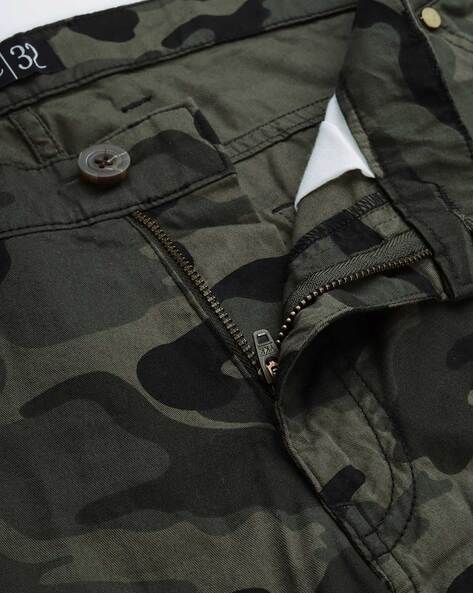 British Army Pant Vintage Twill in Green  Nigel Cabourn