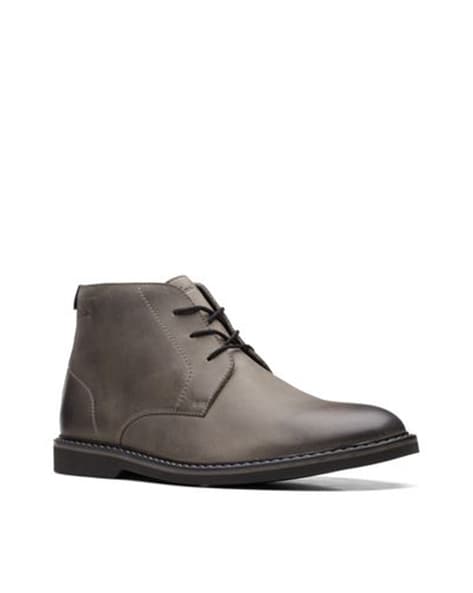 Grey clarks boots hotsell