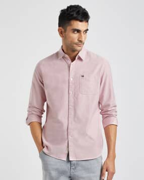 the bear house Men Slim Fit Shirt with Patch Pocket-picture-20