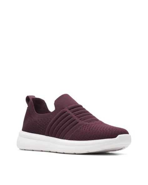 Clarks Knitted Slip-On Casual Shoes