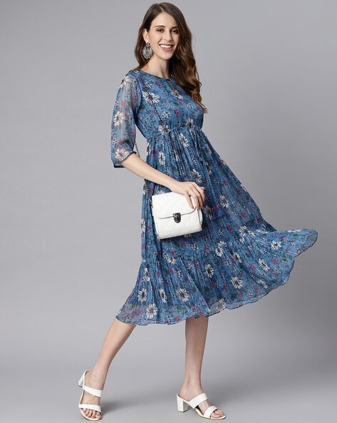 Ajio western sale dresses