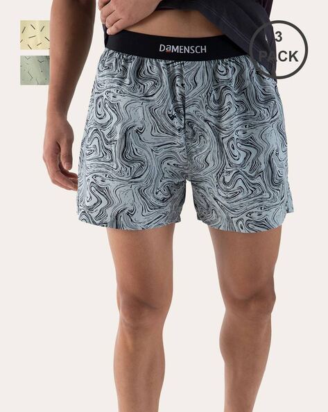 Pack of 3 Micro Print Boxers