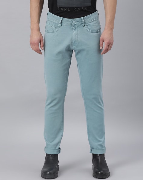 Buy Rare Rabbit Khaki Regular Fit Jeans for Men Online @ Tata CLiQ