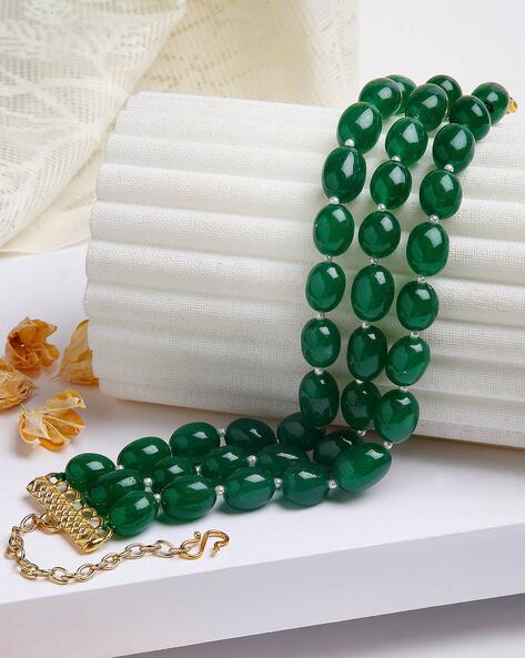 green jade roundel faceted 8-20mm necklace 18inch wholesale beads nature  woman 2017 | Necklace, Chain necklace styles, Necklace types