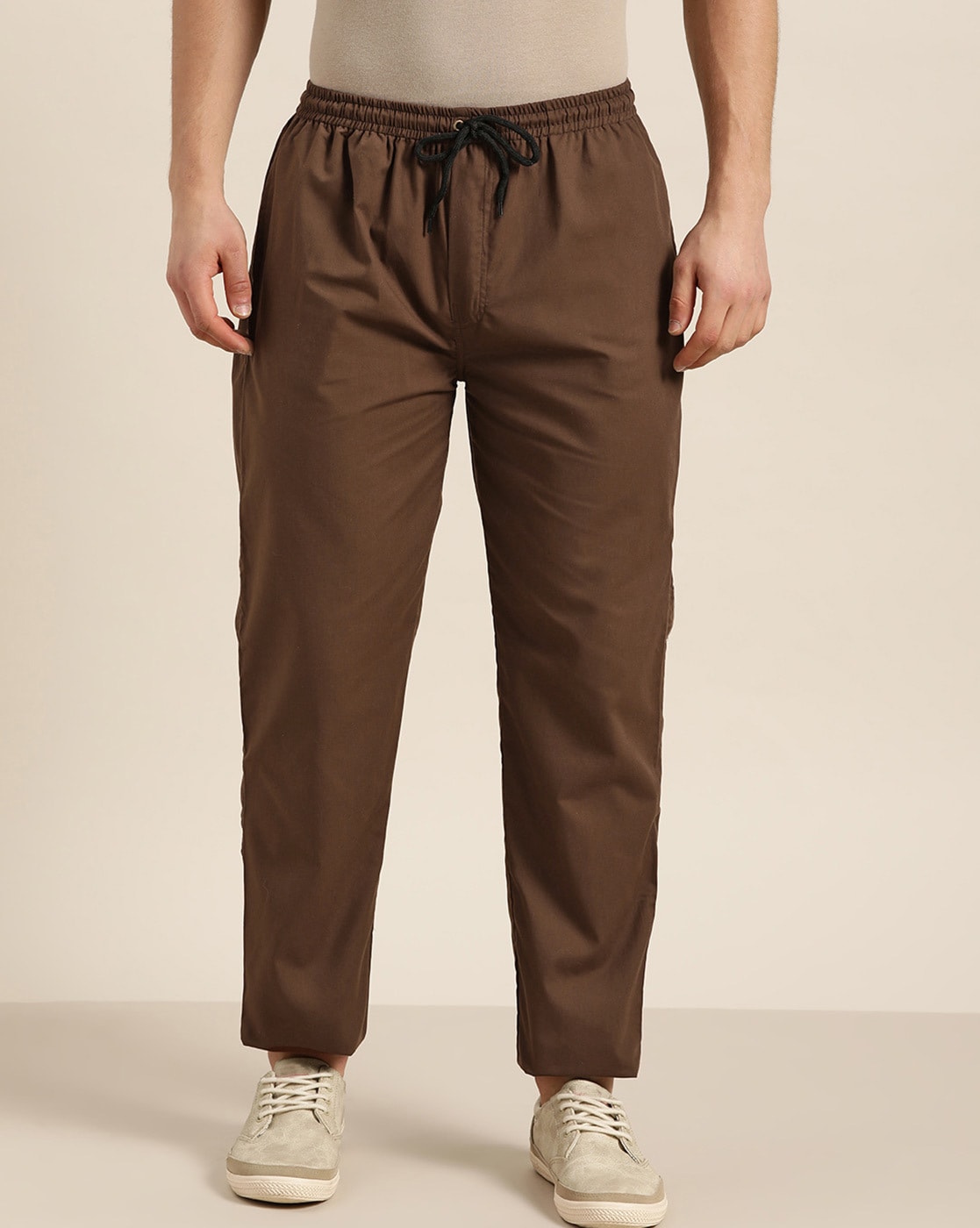 Buy Brown Track Pants for Men by SOJANYA Online
