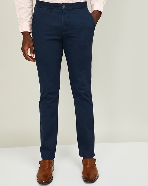 Slim-fit Trousers in Technical Fabric