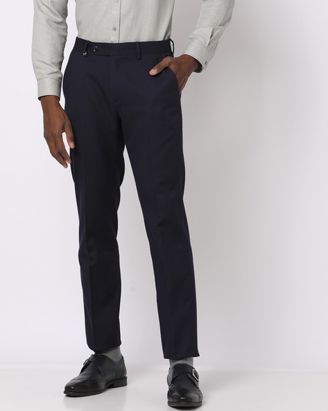 Buy Brown Trousers & Pants for Men by INDIAN TERRAIN Online