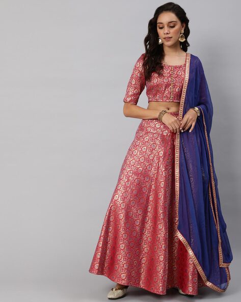 Buy padsala creation Embroidered Semi Stitched Lehenga Choli Online at Best  Prices in India - JioMart.