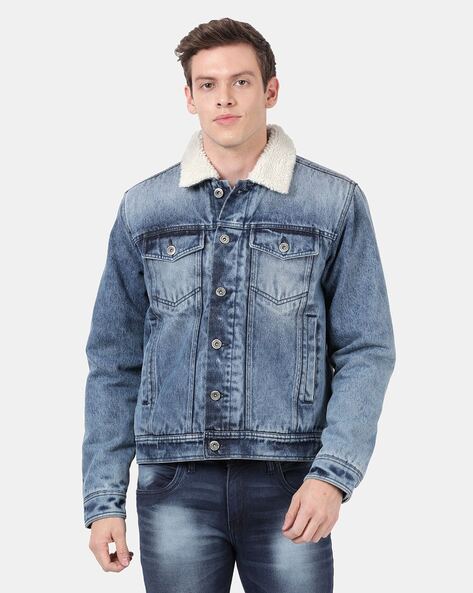 Fleece Lined Denim Jacket – JD & Alexander