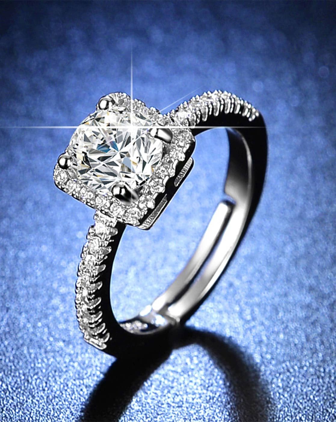 Ravishing 3 in one diamond ring