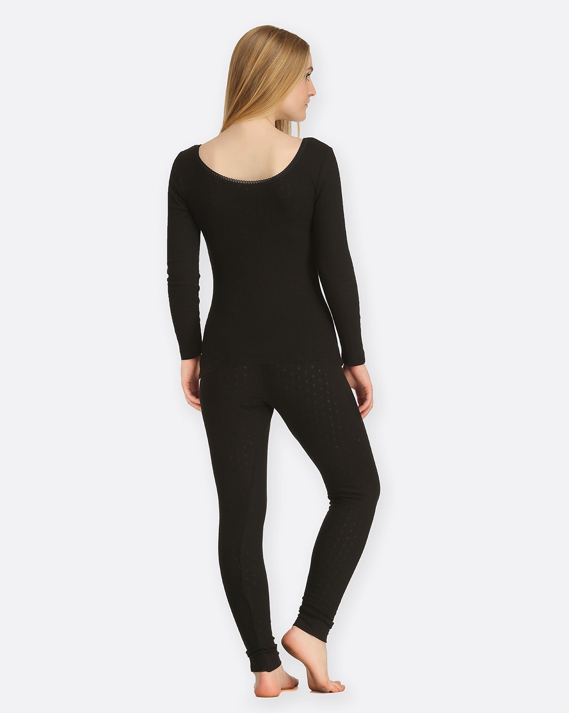 Buy Black Thermal Wear for Women by Kanvin Online