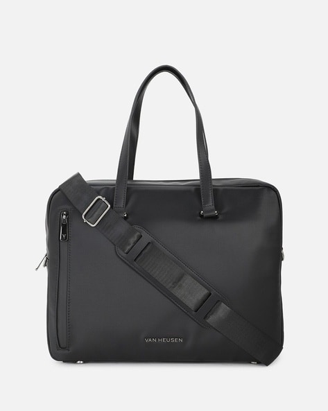 Buy Black Laptop Bags for Women by VAN HEUSEN Online Ajio