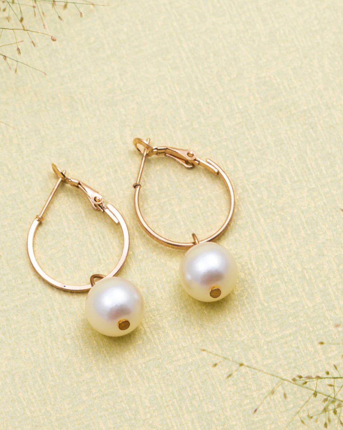 Treated Freshwater Cultured Baroque Pearl Hoop Earrings | Sterling silver |  Pandora NZ
