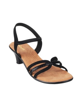 Strappy small heel cheap sandals