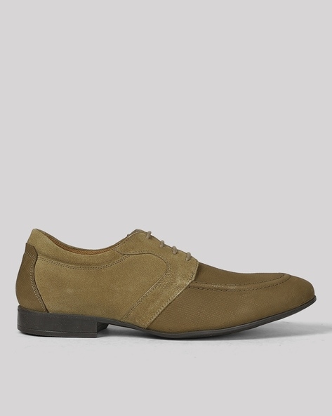 Woodland khaki sale derby shoes