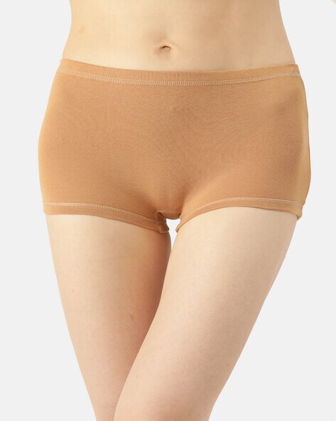 Mid-Rise Seamless Boyshorts