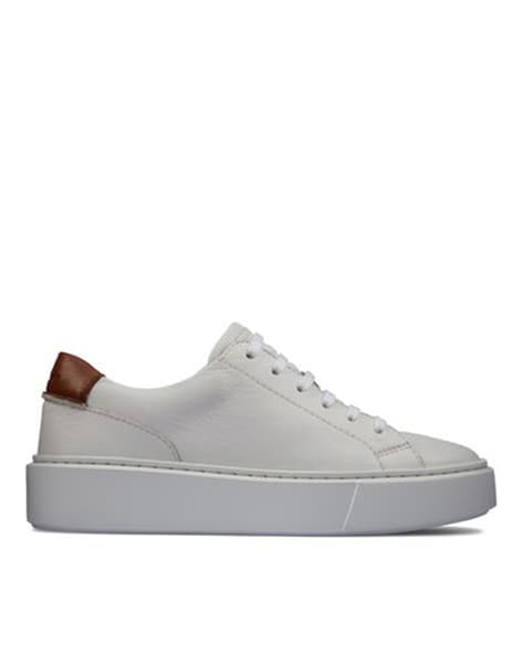 Clarks white outlet shoes