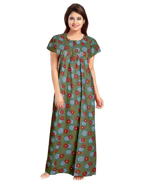 Buy Green Nightshirts Nighti for Women by NEGLIGEE Online Ajio