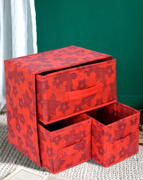 Kuber Industries Storage Stool, Foldable Storage Box